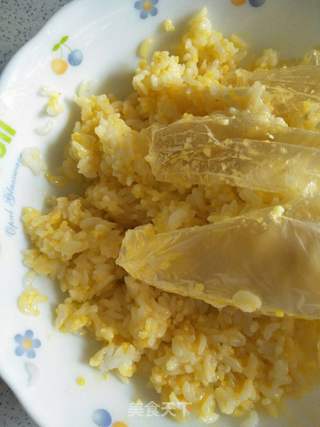 菠萝炒饭的做法步骤:5