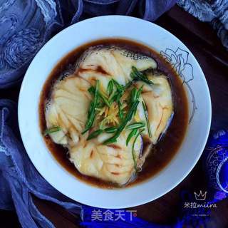 清蒸鳕鱼的做法步骤:9