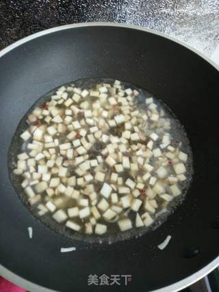 杏鲍菇豆腐羹的做法步骤:10