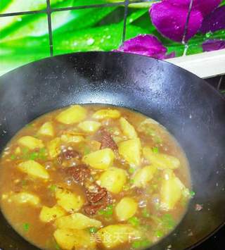 土豆炖牛肉的做法步骤:5