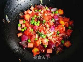 番茄意大利面的做法步骤:7
