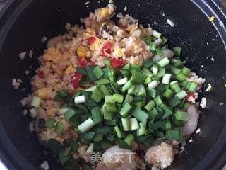 虾仁炒饭的做法步骤:10