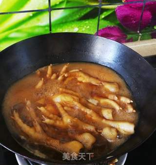 红烧鸡爪的做法步骤:6