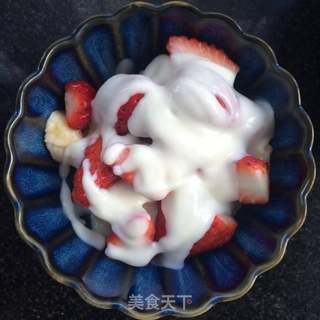 蓝莓香蕉酸奶碗的做法步骤:5