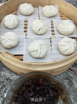 酱肉包的做法步骤:12
