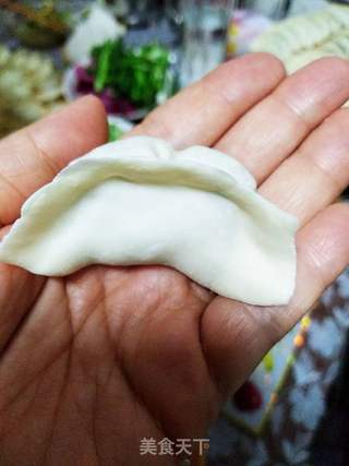猪肉青椒饺子的做法步骤:5