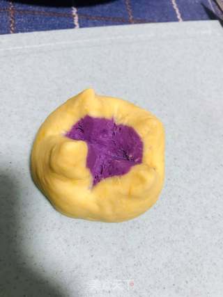 南瓜紫薯馒头的做法步骤:11