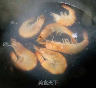 鲜虾肥羊时蔬面的做法步骤：4