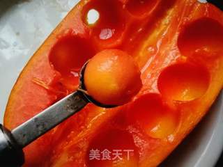 木瓜苹果酸奶碗的做法步骤:7