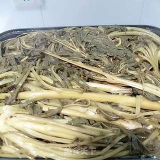 自制梅干菜的做法步骤:9