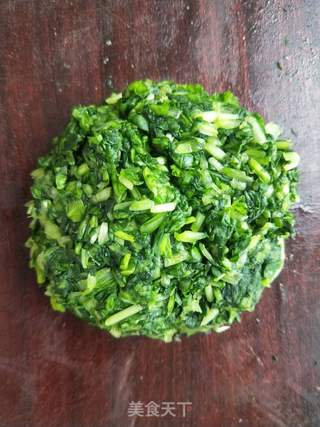白菜东坡肉包子的做法步骤:3