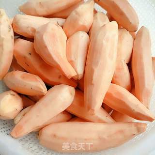 电高压锅焖红薯的做法步骤:2