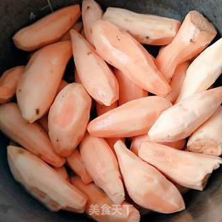 电高压锅焖红薯的做法步骤:3