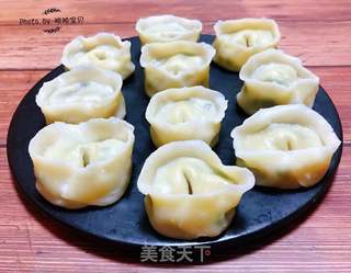 黄花鱼元宝水饺的做法步骤:13