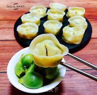 黄花鱼元宝水饺的做法步骤:14