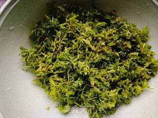 米米蒿煎饼的做法步骤:3
