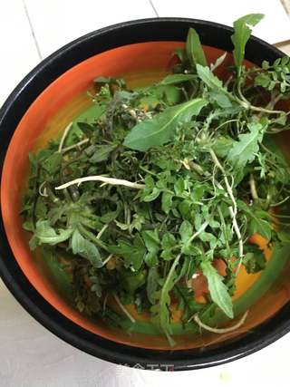 “野菜”荠菜白菜扇贝丁饺子的做法步骤:4
