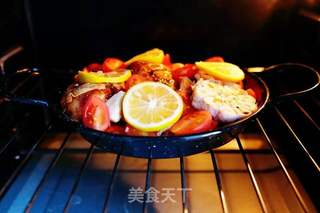 时蔬迷迭香烤鸡腿的做法步骤:7