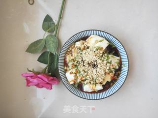 超级简单的凉拌内酯豆腐的做法步骤:5