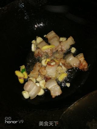 豆角香菇蒸面的做法步骤:7
