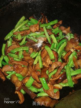 豆角香菇蒸面的做法步骤:9