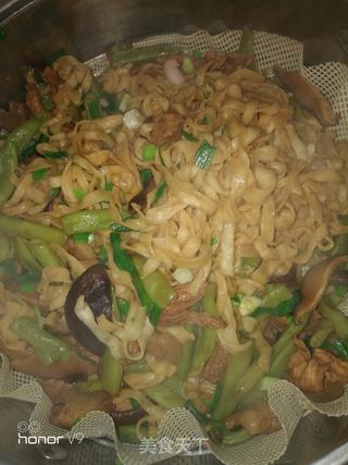 豆角香菇蒸面的做法步骤:15