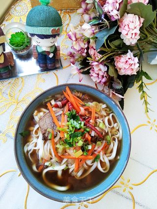 自制牛肉面的做法步骤:9