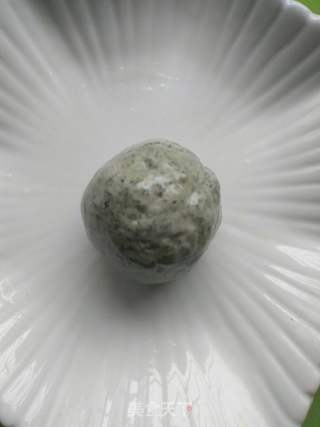 红豆沙青团的做法步骤：12
