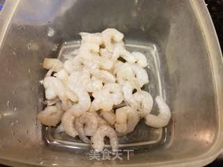 鸡丝虾仁炒面的做法步骤:2