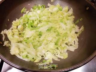 鸡丝虾仁炒面的做法步骤:6