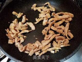 鸡丝虾仁炒面的做法步骤:8