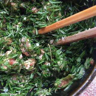 “野菜”野葱千层羊肉饼的做法步骤:14