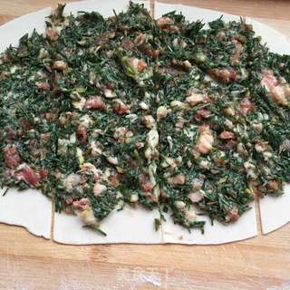 “野菜”野葱千层羊肉饼的做法步骤:18