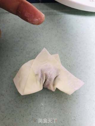 鲜肉云吞“野菜”的做法步骤:7