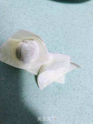 鲜肉云吞“野菜”的做法步骤:8