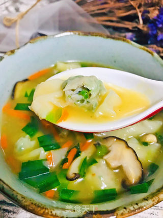 鲜肉云吞“野菜”的做法步骤:17