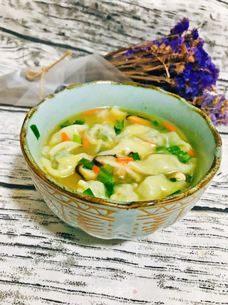 鲜肉云吞“野菜”的做法步骤:18