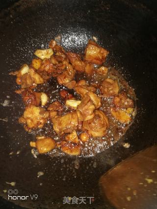 鸡肉豆角焖面的做法步骤:5