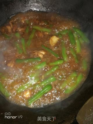 鸡肉豆角焖面的做法步骤:8