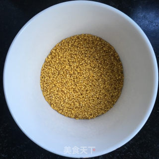 翡翠小米粥的做法步骤:2