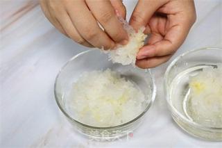 滋补桃胶银耳炖奶【法帅蒸汽烤箱式】的做法步骤:2
