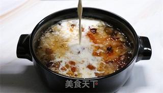 滋补桃胶银耳炖奶【法帅蒸汽烤箱式】的做法步骤:8