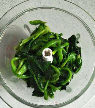 菠菜水煎饺的做法步骤:3