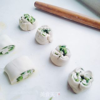 葱花卷的做法步骤:16