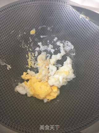 大叶苦菜炒鸡蛋的做法步骤：7