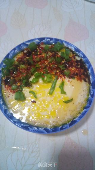 电饭煲蒸大碗鸡蛋羹。的做法步骤:9