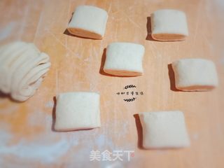 粗粮小花卷的做法步骤:7