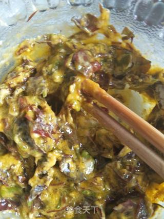 椿芽鸡蛋煎饼的做法步骤:4