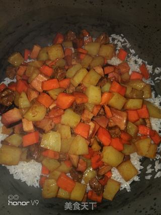 牛肉土豆焖饭的做法步骤:9