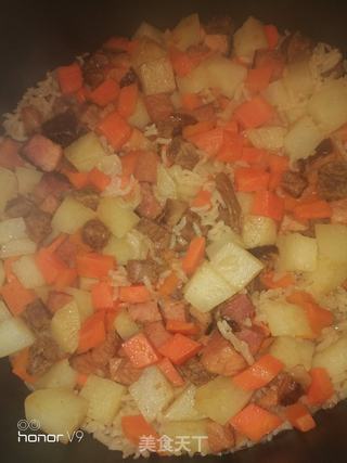 牛肉土豆焖饭的做法步骤:11